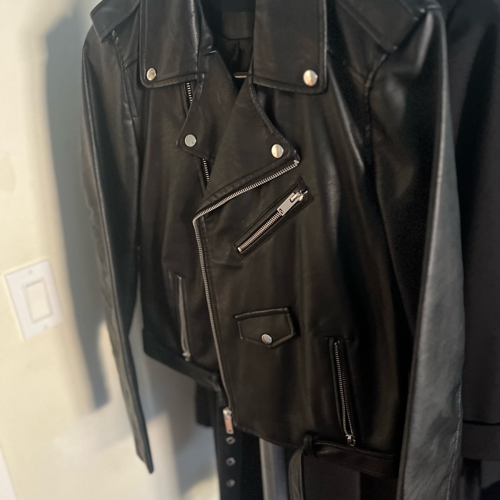 Leather Rider Jacket - Picture 3 of 8